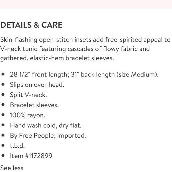 Free People tunic - Picture 5 of 5